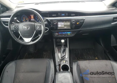 2015 Toyota Corolla L z USA, uszkodzony, nr VIN 2T1BURHE4FC239776
